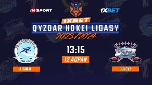 AISULU - JULDYZ 12.02.24 ? 1xBet - QYZDAR HOKEI LIGASY 2024