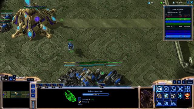 StarCraft II nexus wars gameplay again смотреть онлайн