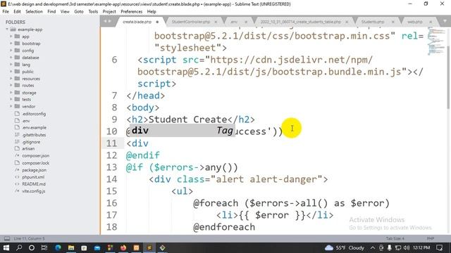 Laravel CRUD | Laravel data insert update view delete смотреть онлайн
