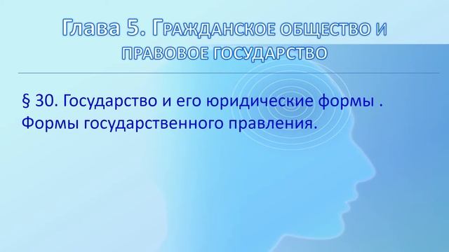 Основы правоведения (05 30 Государство и его юридические формы Формы государственного правления)