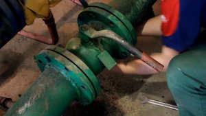 Замена задвижки Ду 125, ул. Академика Королева, 26. Тополинка