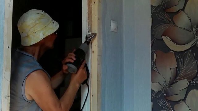 Снимаем старую краску феном. смотреть онлайн