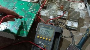 IGBT gate driver resistance and drive voltage check driver  welding machine repairing IGBT based