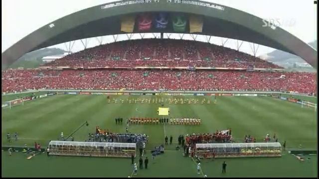 National of anthem Korea Republic VS Spain 2002 Worldcup смотреть онлайн