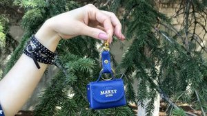 Брелоки-сумочки из кожи - дополнение к вашему аксессуару от "Макей"