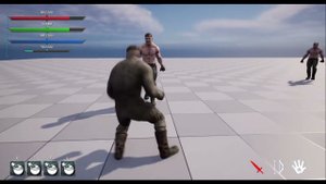 Flexible Combat System (FCS) FistFight Unreal Engine 5
