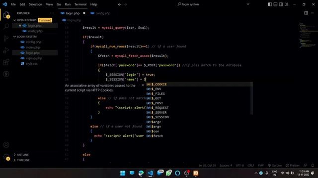 PHP Login System Tutorial: Creating a Login + Registration System in PHP | #part2
