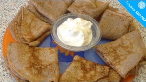 Льняные блинчики.  Нежные, как пирожное