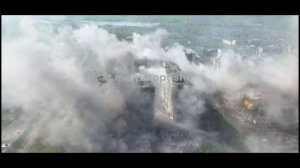 Работа артиллерии ЧВК "Вагнер" в Артёмовске (Бахмуте).