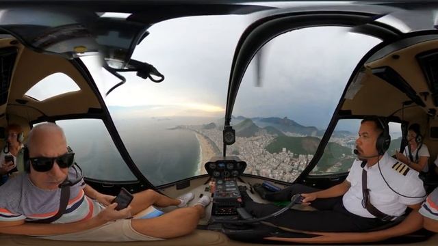 Beta Rimi  Tela  - Helicopter Tour - Rio de Janeiro - Brazil 2023 - VR 360 VIDEO