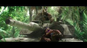 Бибоп и Рокстеди на танке)