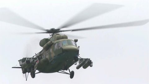 Минобороны РФ показало работу Ми-8 в ходе спецоперации