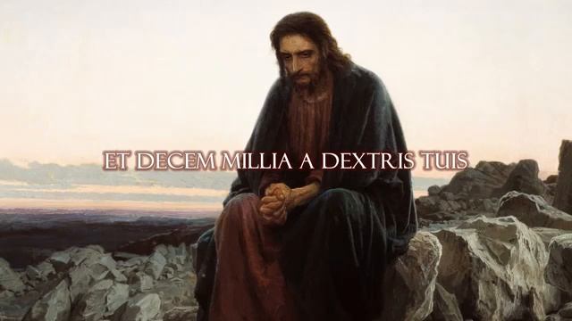 Gregorian Chant Psalm 91 (lyrics)/Salmo 91 Latín Canto Gregoriano смотреть онлайн