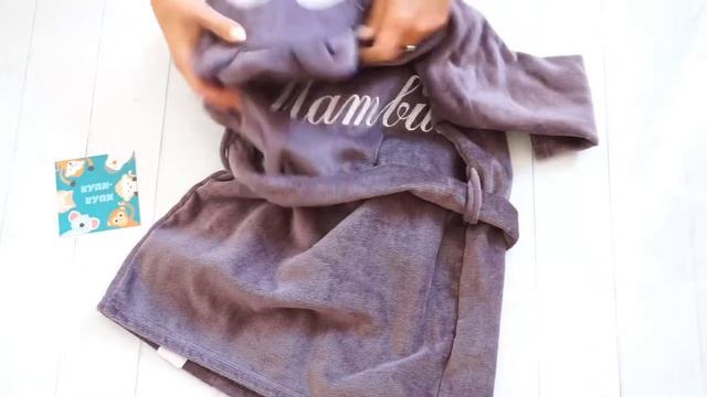 Халат махровый енот от «КУПИ-КУПИ» смотреть онлайн