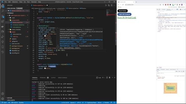 React Styled Components NextJS Project Tutorial 2022 ✅ - CSS Styling