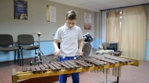 Павлов Антон, 11 лет, Россия, Г. Петер "Галоп" (ударные инструменты, ксилофон)