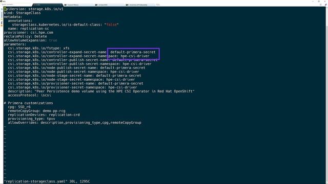 Configuring HPE Primera Peer Persistence with HPE CSI Operator for Kubernetes on Red Hat® OpenShift