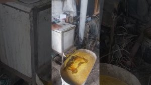 Воскотопка из центрифуги.