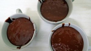 Шоколадный кекс пятиминутка