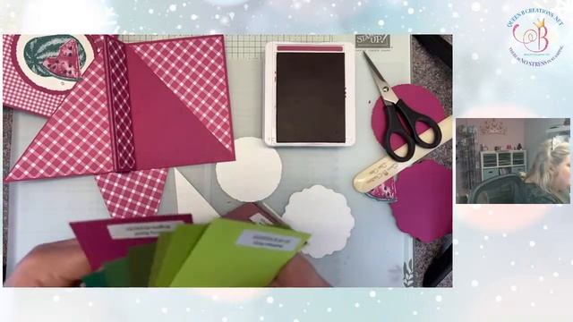 ? How to create an accordion pocket fold card using Stampin' Up! Watercolor Melon смотреть онлайн