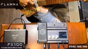 Phơ Guitar điện FLAMMA FX-100 Hay nhất dưới 4 triệu
