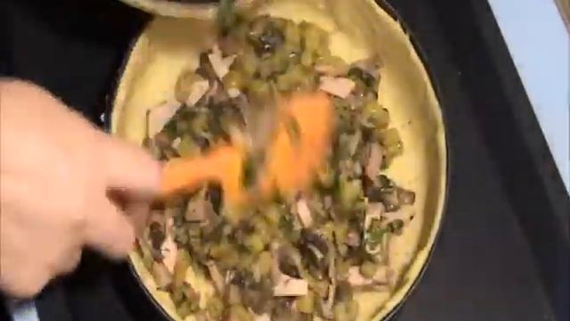 #Киш - очень #сытный #пирог с ветчиной / #Kish Bourgeois - a very satisfying pie with ham смотреть онлайн