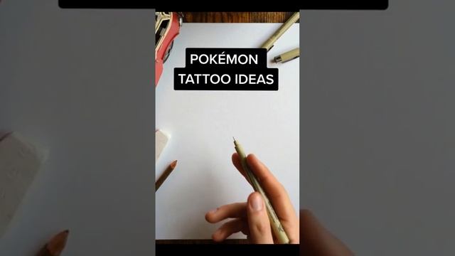 Pokémon Tattoo Ideas.