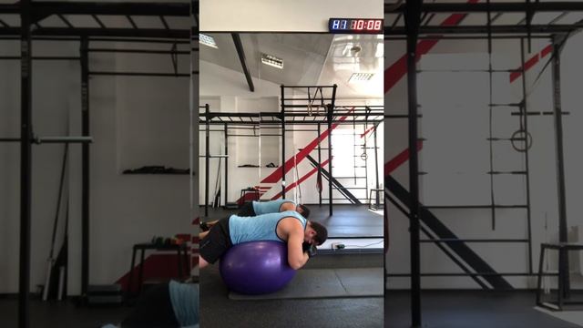 07.04.19 тренировка 7 гиперэкстензия на фитболе смотреть онлайн