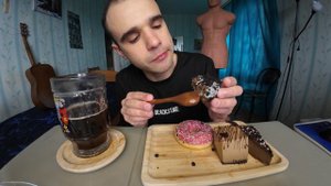 МУКБАНГ КАША РИСОВАЯ НА КОКОСОВОМ МОЛОКЕ / ПОНЧИКИ /  DONUTS / БУТЕРБРОДЫ / EATING Mukbang ASMR АСМР