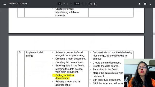 Syllabus of Class 10 Information Technology (402) - Session 2022 - 23 смотреть онлайн