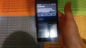 Hard reset на телефоне Microsoft lumia 535 с помощью меню "Настройки"