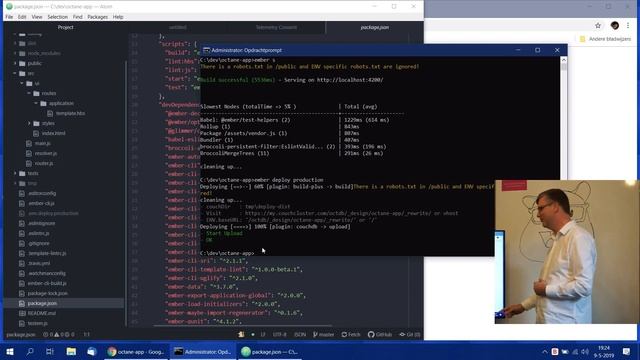 Meetup #18 | Deploy an Ember Octaine App on the free CloudStation by Martin Broerse смотреть онлайн
