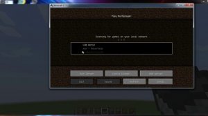 как создать локальный сервер в MINECRAFT