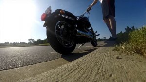 Dyna Lowrider 103 Bassani Road Rage 2 to 1