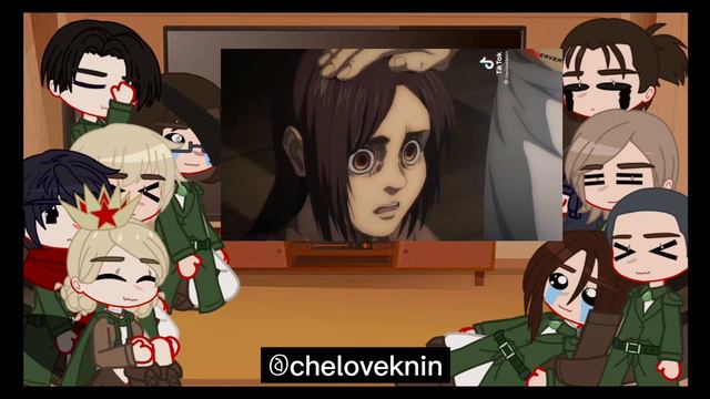 ☁︎Реакция Атаки Титанов на тт по Т/и☁︎/4 часть смотреть онлайн