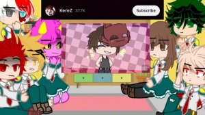 Mha React To CC Afton | Part 2 | Gacha Club | Afton Family