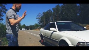 Японская гонка за 50 тысяч рублей  Тест драйв Toyota levin 1080p
