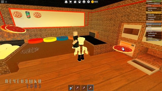 Работаю в пиццерии в игре RoBlox | Готовлю вкуснейшую пиццу в роблокс смотреть онлайн