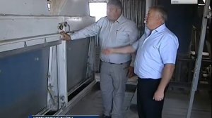 Зерноочистительно-сушильный комплекс в Кореневском районе Курской области