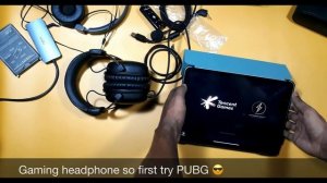 Best Gaming Headphone For PUBG // Hyperx Cloud Core 7.1 Gaming Headphone Unboxing // ⓅⒷⒿ