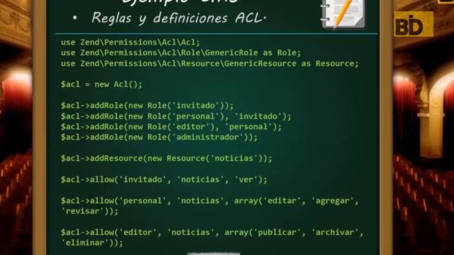 Curso Zend Framework 3 - Módulo 8: Autorización con Zend Permissions ACL