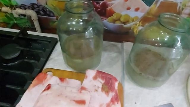 Сало в тузлуке Всегда так делаю