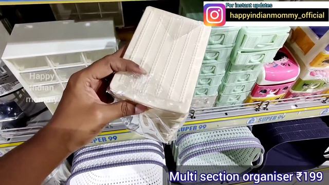 Super 99 latest collection of organisers kitchen products home decor affordable cute Market99 Dmart