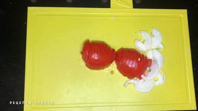 Зубатка с овощами | Получилась очень сочная и нежная рыбка | Блюдо из рыбы | Рецепты просто смотреть онлайн