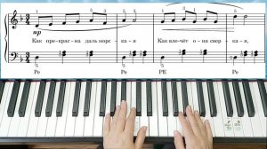 Вернись В Сорренто Разбор На Пианино Go back to Sorrento + НОТЫ Красивая мелодия на пианино