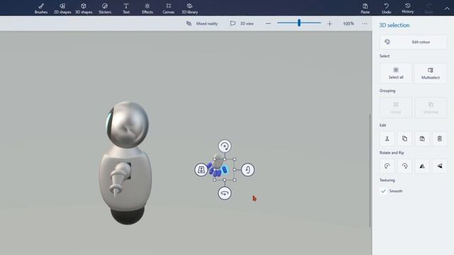 Microsoft Paint 3D Drawing | Build Your Own Robot | Beautiful Piano Music #457 смотреть онлайн