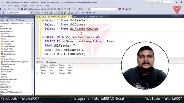 UPDATE View in SQL Server | SQL update views | SQL SERVER Tutorial | Part - 32 смотреть онлайн