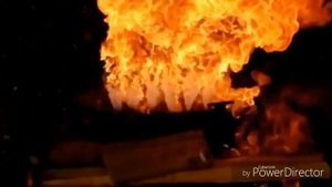 Вечное полено на отработанном масле. Топливо вместо дров и угля.