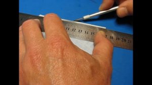 Как изготовить парус на модель парусника. Часть -2. Оформление края паруса.