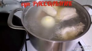 СУП "РАССОЛЬНИК ПО-КУПЕЧЕСКИ". Очень вкусный!